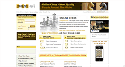 Desktop Screenshot of chesshere.com